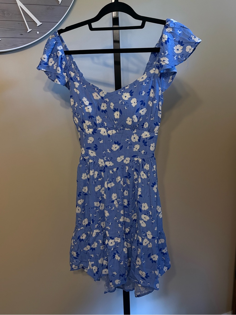 048 NWT Band of the Free Blue Floral Dress - Picture 4 of 9